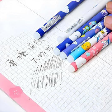 Erasable Gel Pen Set Astronaut Theme