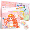 Watercolor Coloring Book Princess