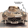 Die-Cast Sport Car Toy Silver