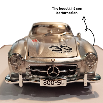 Die-Cast Sport Car Toy Silver