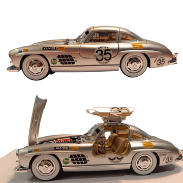 Die-Cast Sport Car Toy Silver
