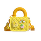 Silicone Kids Sling Bag with 3D Badges Yellow