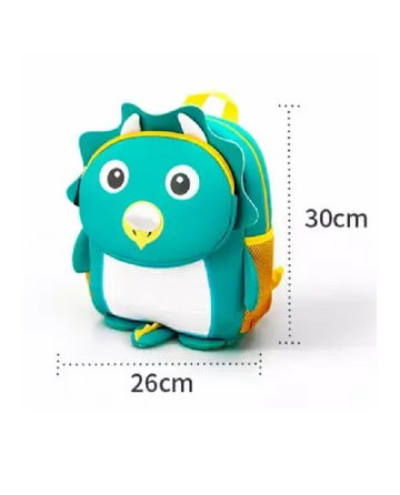 Fun Penguin Toddler Backpack Green