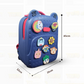 Waterproof Cartoon Kids Backpack-Blue