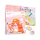 Watercolor Coloring Book Princess