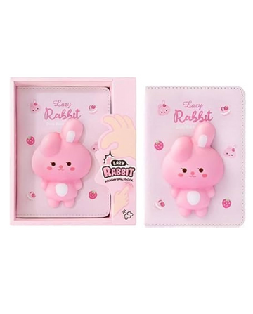 3D Squishy Rabbit Notebook
