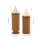 Kawaii-Q Mushy Soft Pencil Case Brown