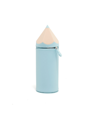 Kawaii-Q Mushy Soft Pencil Case Blue