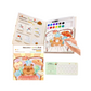 Watercolor Coloring Book Capybara
