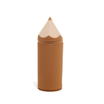 Kawaii-Q Mushy Soft Pencil Case Brown