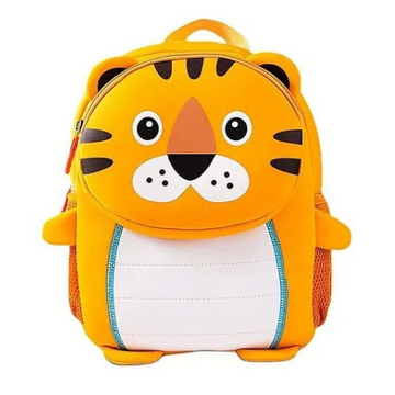 Fun Tiger Toddler Backpack Orange