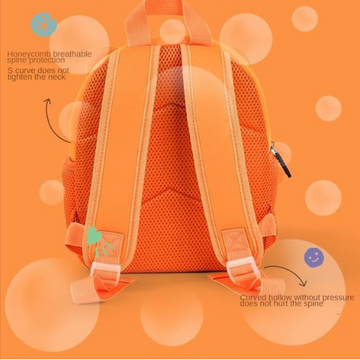 Fun Tiger Toddler Backpack Orange