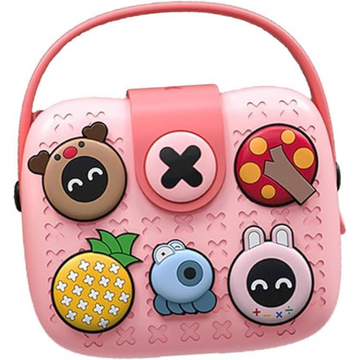 EVA Camera Crossbody Bag Pink