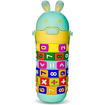 Rotatable Math Learning Bottle Green