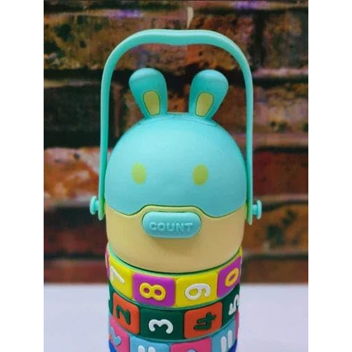 Rotatable Math Learning Bottle Green