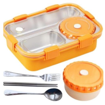 Insulated Bento Lunch Box Orange