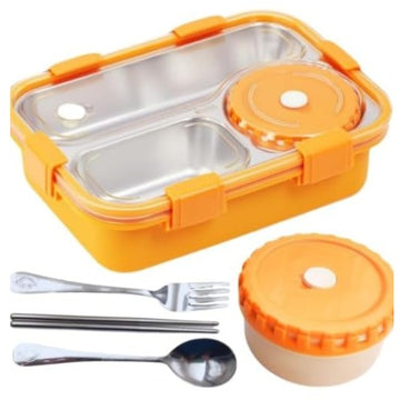 Insulated Bento Lunch Box Orange