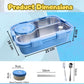 Insulated Bento Lunch Box Blue