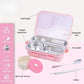 Leak-Proof Lunch Box with Cutlery Pink