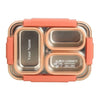 Leak-Proof Lunch Box with Cutlery Orange