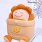 Waterproof EVA Sunflower Plush Backpack