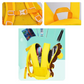 Funny Lion Mini Toddler Backpack Yellow