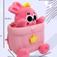 Waterproof EVA Rabbit Plush Backpack