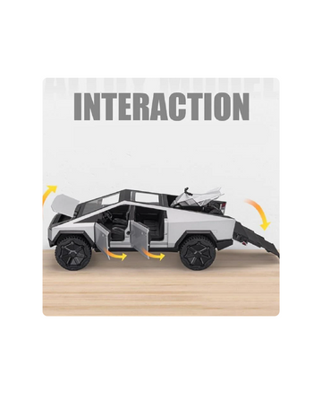 Die-Cast Tesla Cybertruck Silver
