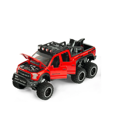 Die-Cast Pickup Truck Toy Red