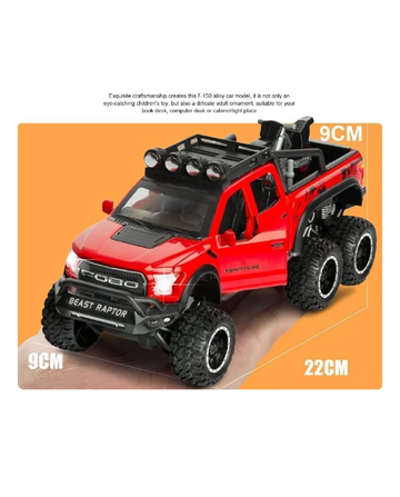Die-Cast Pickup Truck Toy Red