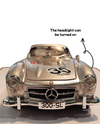 Die-Cast Sport Car Toy Silver
